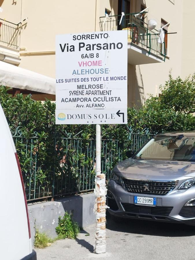 Domus Sole Bed & Breakfast Sorrento Eksteriør bilde